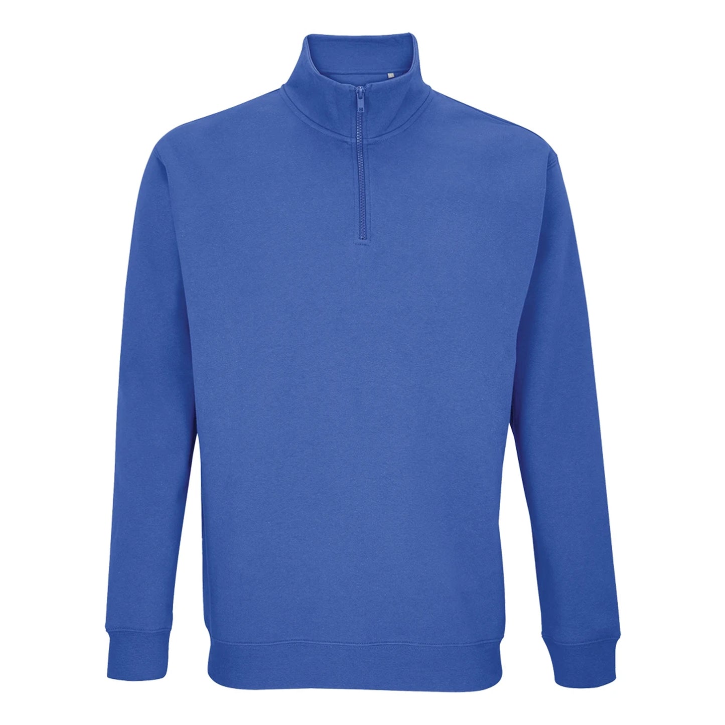Royal Blue - Front - SOLS Unisex Adult Conrad Quarter Zip Sweatshirt