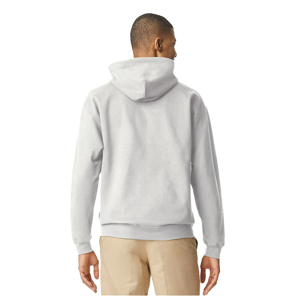 Ash - Back - Gildan Unisex Adult Softstyle Plain Midweight Hoodie