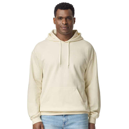 Off White - Lifestyle - Gildan Unisex Adult Softstyle Plain Midweight Hoodie