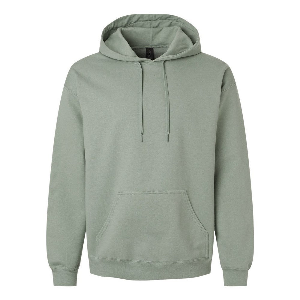 Sage - Front - Gildan Unisex Adult Softstyle Plain Midweight Hoodie