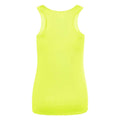 Electric Yellow - Back - AWDis Cool Womens-Ladies Moisture Wicking Girlie Tank Top