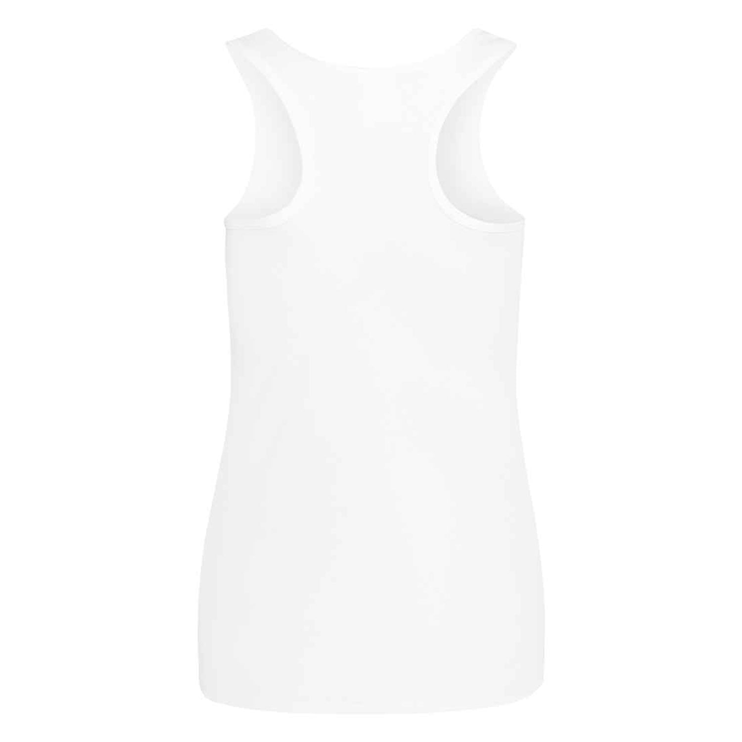 Arctic White - Back - AWDis Cool Womens-Ladies Moisture Wicking Girlie Tank Top
