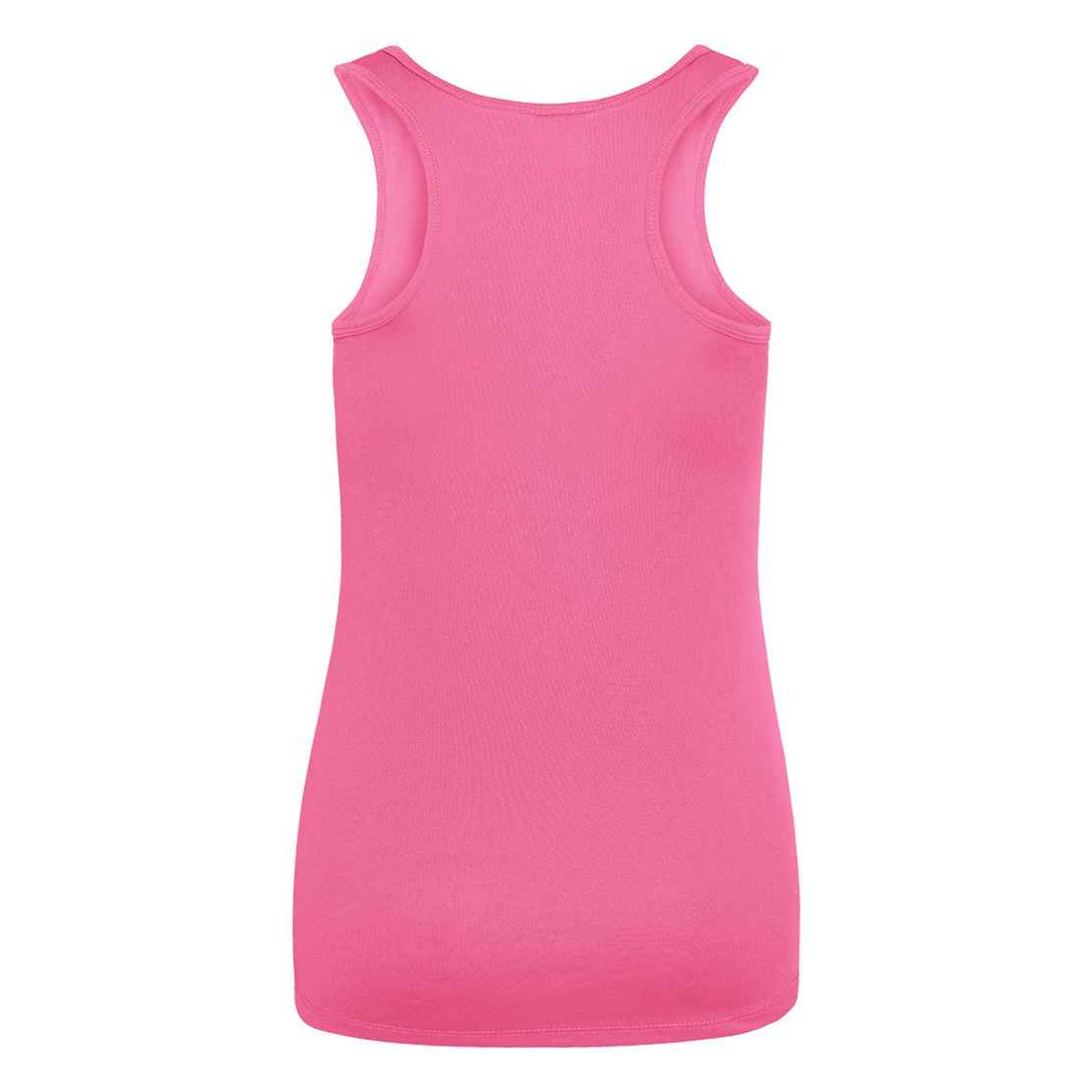Electric Pink - Back - AWDis Cool Womens-Ladies Moisture Wicking Girlie Tank Top