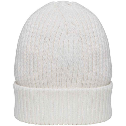 Ivory - Back - Native Spirit Unisex Adult Wide Cuff Beanie