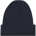 Navy - Front - Native Spirit Unisex Adult Wide Cuff Beanie