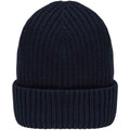 Navy - Back - Native Spirit Unisex Adult Wide Cuff Beanie