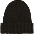 Black - Front - Native Spirit Unisex Adult Wide Cuff Beanie