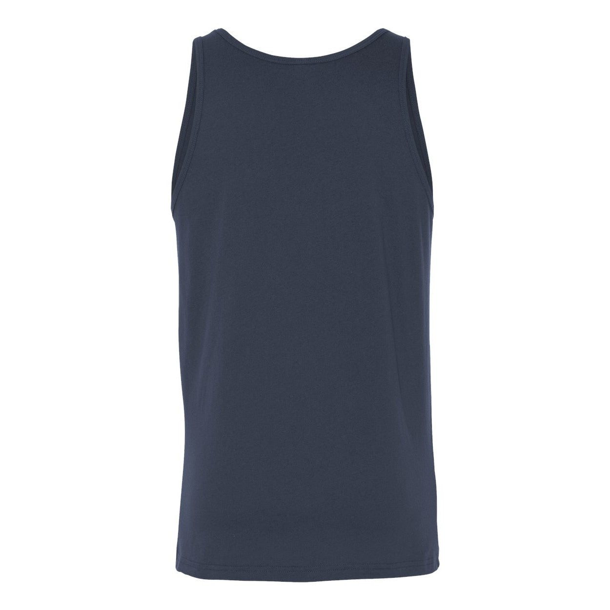 Navy - Back - Bella + Canvas Unisex Adult Jersey Tank Top