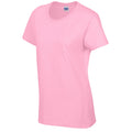 Light Pink - Side - Gildan Womens-Ladies Heavy Cotton Heavy Blend T-Shirt