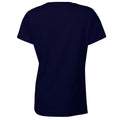 Navy - Back - Gildan Womens-Ladies Heavy Cotton Heavy Blend T-Shirt