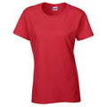 Red - Front - Gildan Womens-Ladies Heavy Cotton Heavy Blend T-Shirt