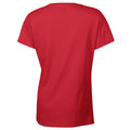 Red - Back - Gildan Womens-Ladies Heavy Cotton Heavy Blend T-Shirt