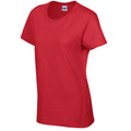 Red - Side - Gildan Womens-Ladies Heavy Cotton Heavy Blend T-Shirt