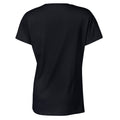 Black - Back - Gildan Womens-Ladies Heavy Cotton Heavy Blend T-Shirt