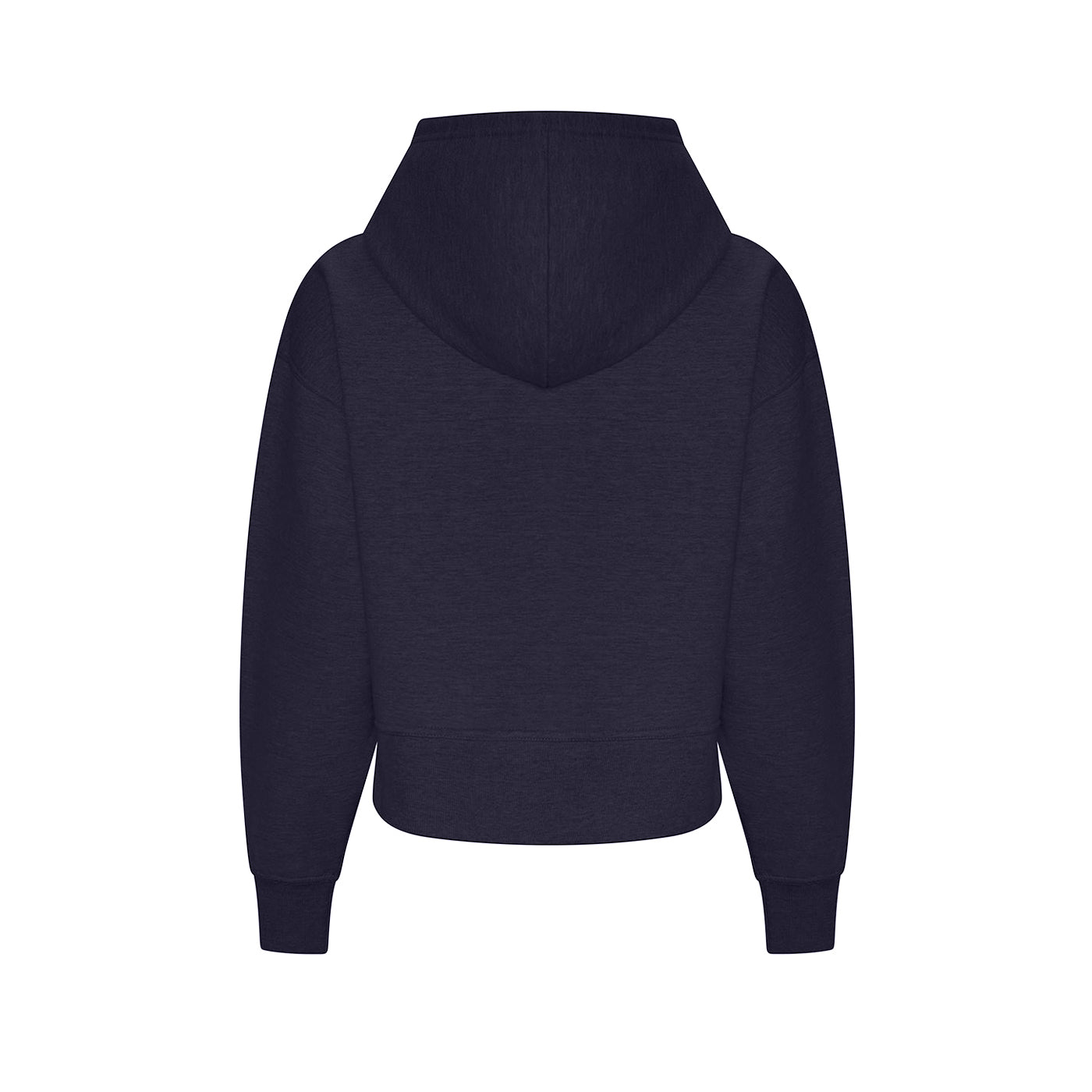 New French Navy - Back - Awdis Womens-Ladies Relaxed Fit Hoodie
