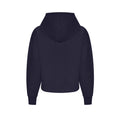 New French Navy - Back - Awdis Womens-Ladies Relaxed Fit Hoodie