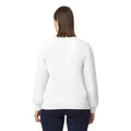 White - Back - Gildan Mens Midweight Crew Neck Sweatshirt