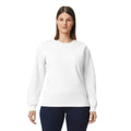 White - Front - Gildan Mens Midweight Crew Neck Sweatshirt