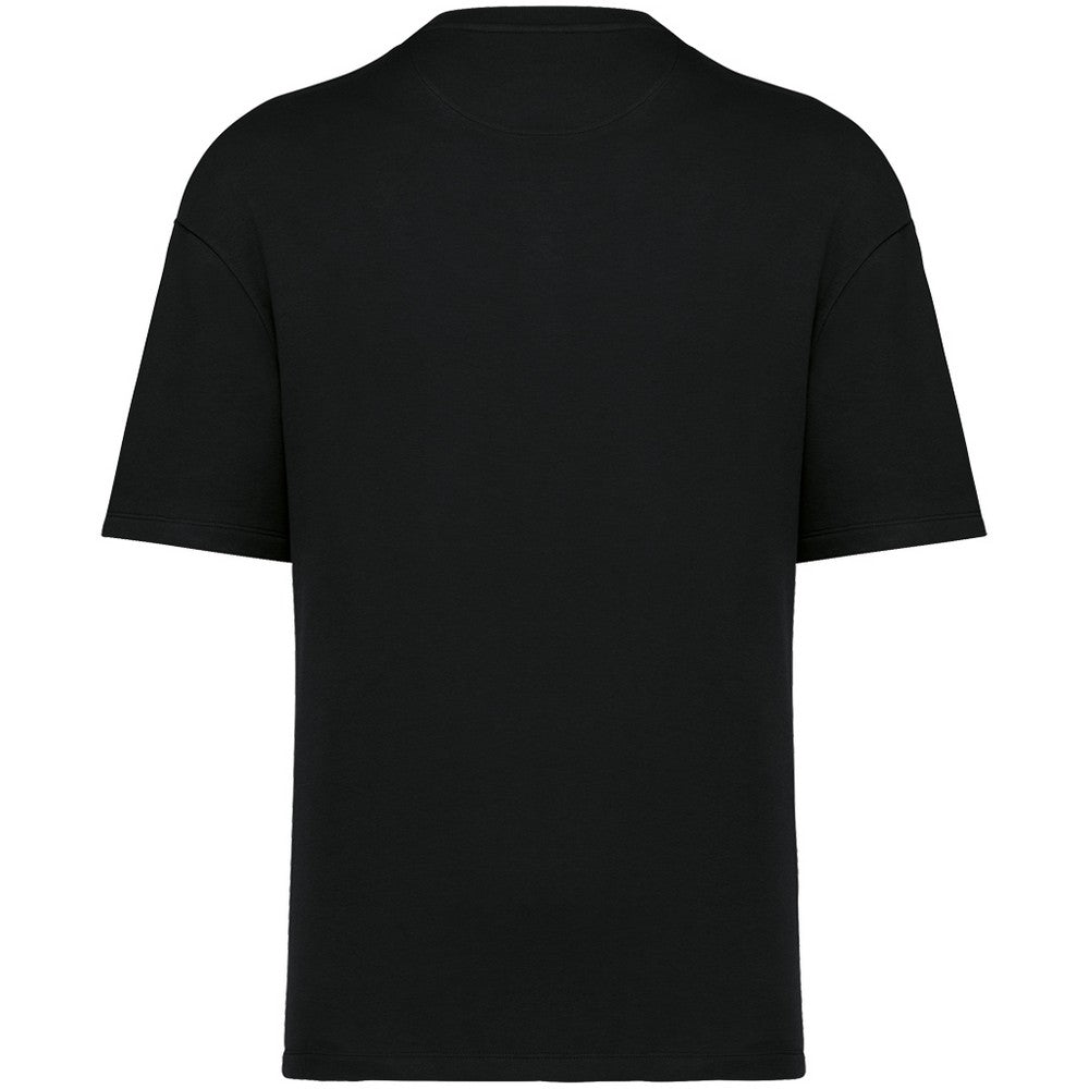 Black - Back - Native Spirit Mens French Terry T-Shirt