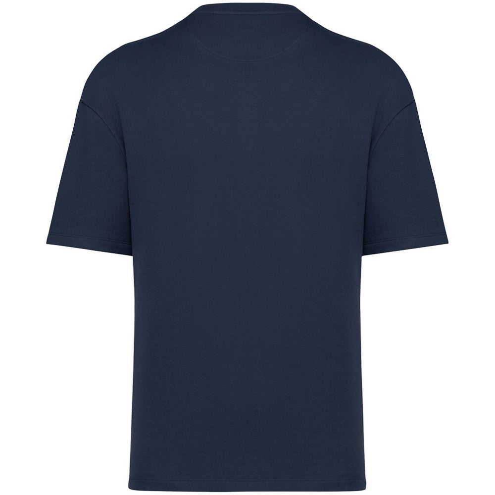 Navy - Back - Native Spirit Mens French Terry T-Shirt
