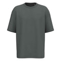 Iron Grey - Front - Native Spirit Mens French Terry T-Shirt