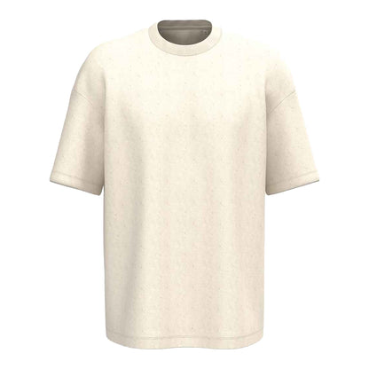 Raw Natural - Front - Native Spirit Mens French Terry T-Shirt