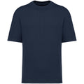 Navy - Front - Native Spirit Mens French Terry T-Shirt