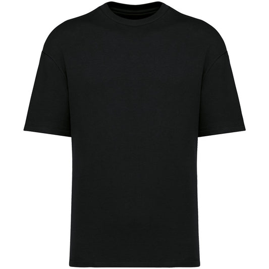 Black - Front - Native Spirit Mens French Terry T-Shirt