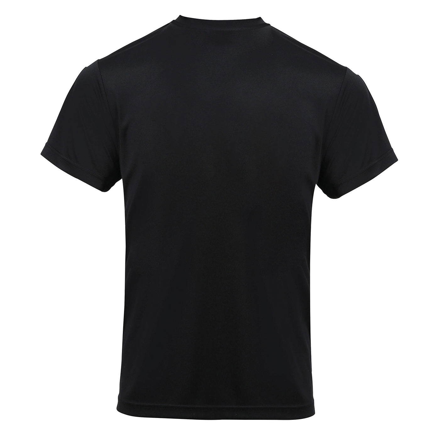 Black - Back - Premier Mens Coolchecker Chef T-Shirt