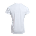 White - Back - Premier Mens Coolchecker Chef T-Shirt