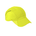 Fluorescent Yellow - Back - Result Headwear Spiro Impact Sport Baseball Cap