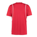 Red-White - Back - Kustom Kit Mens Gamegear Cooltex T-Shirt