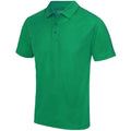 Kelly Green - Front - AWDis Cool Mens Moisture Wicking Polo Shirt