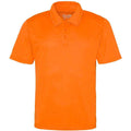 Orange Crush - Front - AWDis Cool Mens Moisture Wicking Polo Shirt