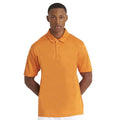 Orange Crush - Side - AWDis Cool Mens Moisture Wicking Polo Shirt