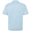 Sky Blue - Back - AWDis Cool Mens Moisture Wicking Polo Shirt
