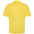 Sun Yellow - Back - AWDis Cool Mens Moisture Wicking Polo Shirt