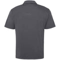 Charcoal - Back - AWDis Cool Mens Moisture Wicking Polo Shirt