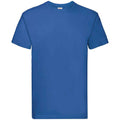 Royal Blue - Front - Fruit of the Loom Unisex Adult Super Premium Heather T-Shirt
