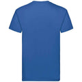 Royal Blue - Back - Fruit of the Loom Unisex Adult Super Premium Heather T-Shirt