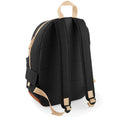 Black - Back - Bagbase Heritage 18L Backpack