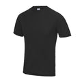 Jet Black - Front - Just Cool Mens AWDis Supercool Performance T-Shirt