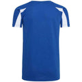 Royal Blue-Arctic White - Front - AWDis Cool Childrens-Kids Contrast Moisture Wicking T-Shirt