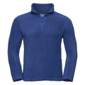 Royal Blue - Front - Russell Mens Zip Neck Outdoor Fleece Top