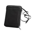 Black - Front - Bagbase Travel Wallet