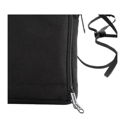 Black - Side - Bagbase Travel Wallet
