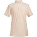 Sand - Front - Brook Taverner Mens Hampton Polo Shirt