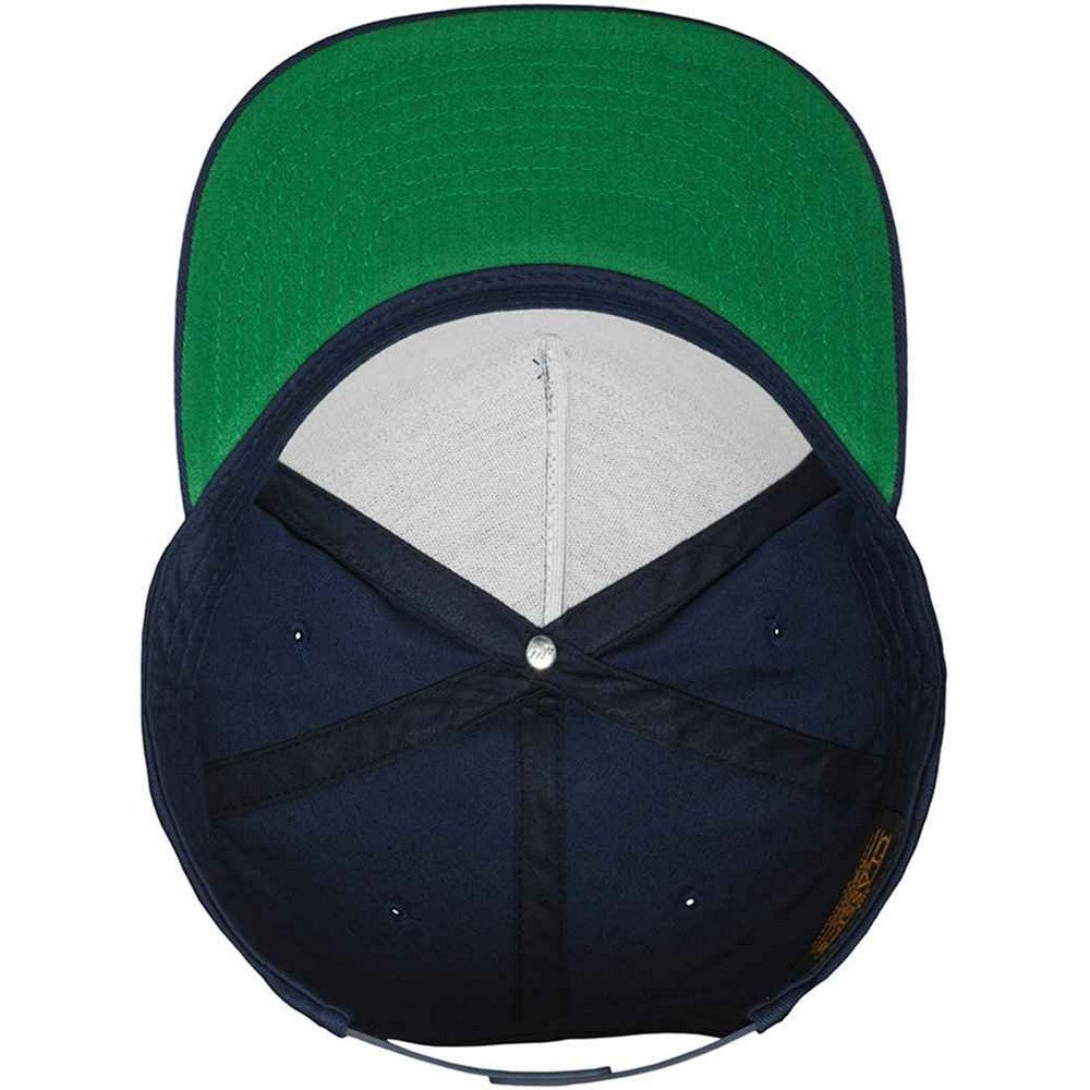 Navy - Lifestyle - Flexfit Unisex Adult Yupoong 5 Panel Snapback Baseball Cap