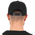 Black - Pack Shot - Flexfit Unisex Adult Yupoong 5 Panel Snapback Baseball Cap