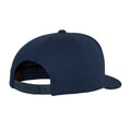 Navy - Back - Flexfit Unisex Adult Yupoong 5 Panel Snapback Baseball Cap